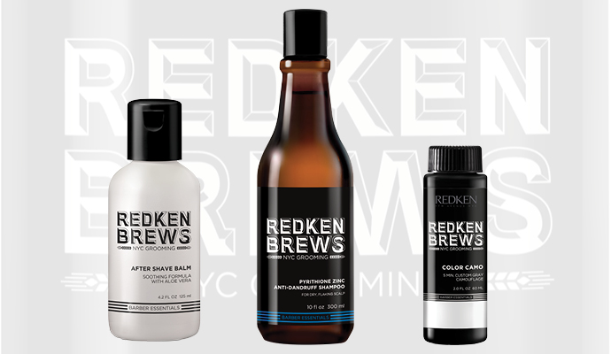 Redken acaba de anunciar Shampoo Anticaspa, Bálsamo Pós-Barba e Coloração Profissional (Color Camo)